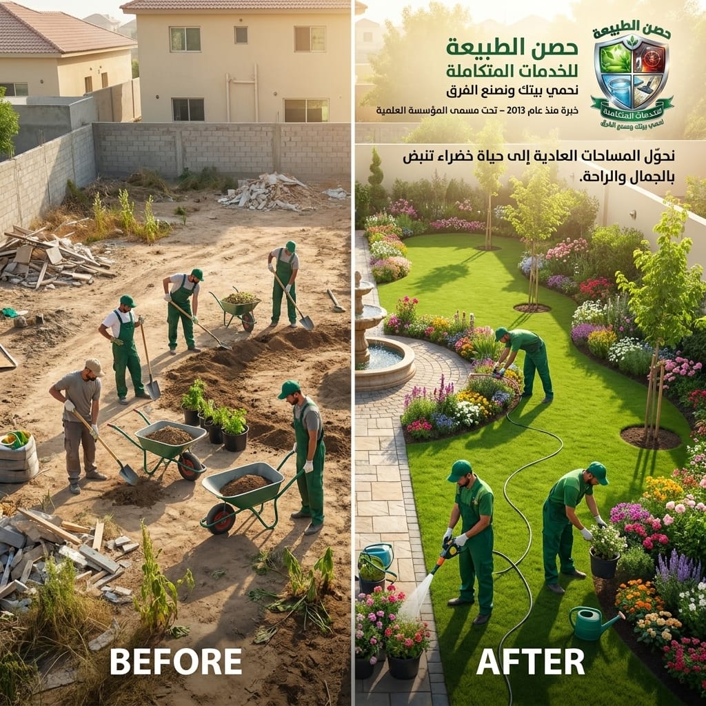 Residential Garden Maintenance poster